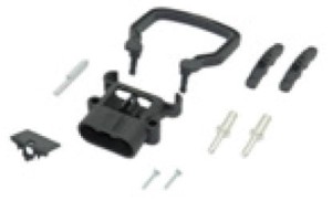 Wtyk baterii Rema 80A (25 mm²) męski z oddzielną rączką