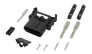 Gniazdo baterii Rema 160A (50 mm²) męskie + pilot