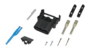 Gniazdo baterii Rema 160A (50 mm²) męskie + Air i pilot