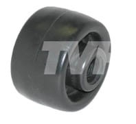 Rolka jezdna nylonowa z pełnym otworem 47x29