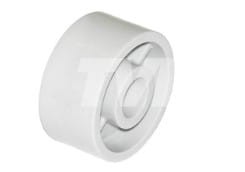 Rolka jezdna nylonowa z pełnym otworem 49x24