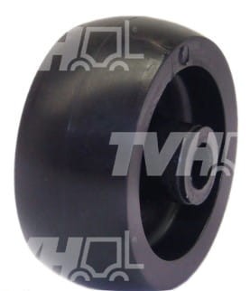 Rolka jezdna nylonowa z pełnym otworem 50x22