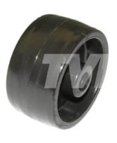 Rolka jezdna nylonowa z pełnym otworem 50x26