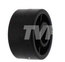 Rolka jezdna nylonowa z pełnym otworem 75x40
