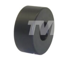 Rolka jezdna nylonowa z pełnym otworem 80x35