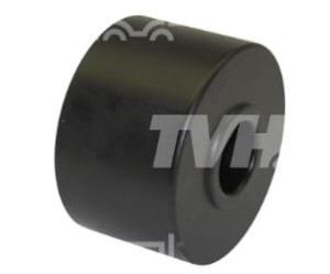 Rolka jezdna nylonowa z pełnym otworem 80x50