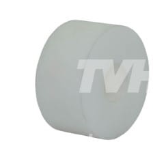 Rolka jezdna nylonowa z pełnym otworem 90x45