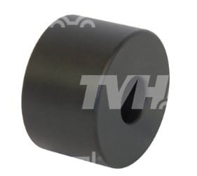 Rolka jezdna nylonowa z pełnym otworem 90x57