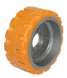 Koło napędowe na 4 otwory 200x85 PU (bieżnik)