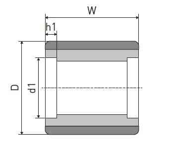 Rolka poliuretanowa 85x100 z felgą nylonową
