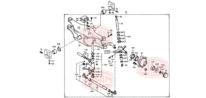 Zawleczka nakrętki piasty Toyota 6FG/FD20-30