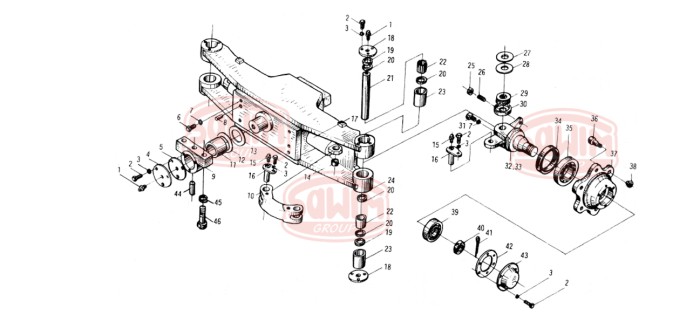 Panewka belki Hangcha H20-30