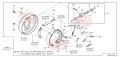 Dźwignia Samoregulatora hamulcowego Nissan D02 prawa (00-04)