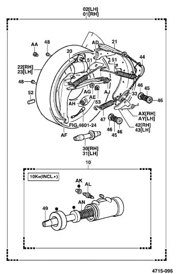 Cylinderek hamulcowy Toyota 7FG/FD 10-18 (SG)