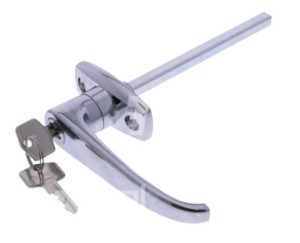Zewnętrzny zamek do drzwi typ K z blokadą