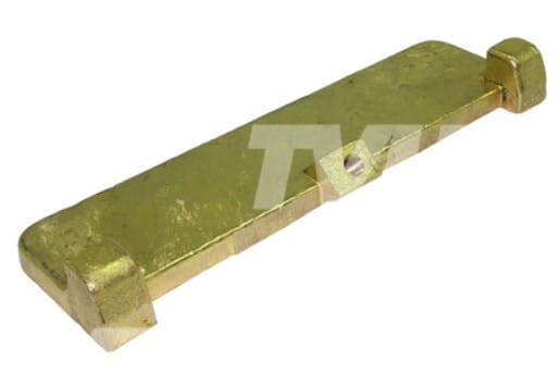 Ślizg dolny Bolzoni HN4 (mosiądz)