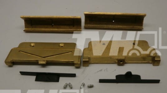 Zestaw ślizgów przesuwu bocznego Bolzoni HN5 (< 1600 mm) mosiądz