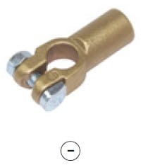 Klema akumulatora zagniatana 16 mm² (-)